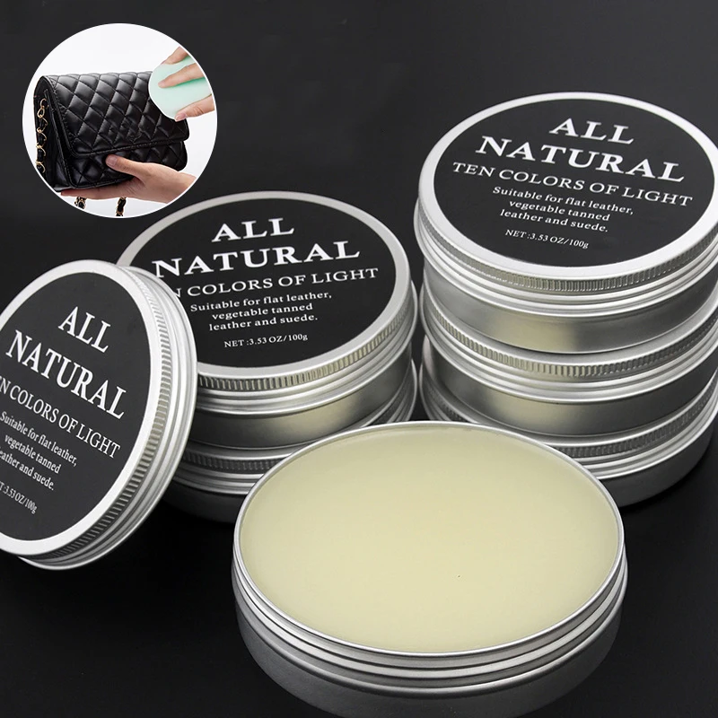 Leather Shoe Polish - 30ml/100ml Mink Oil Cream For Leather