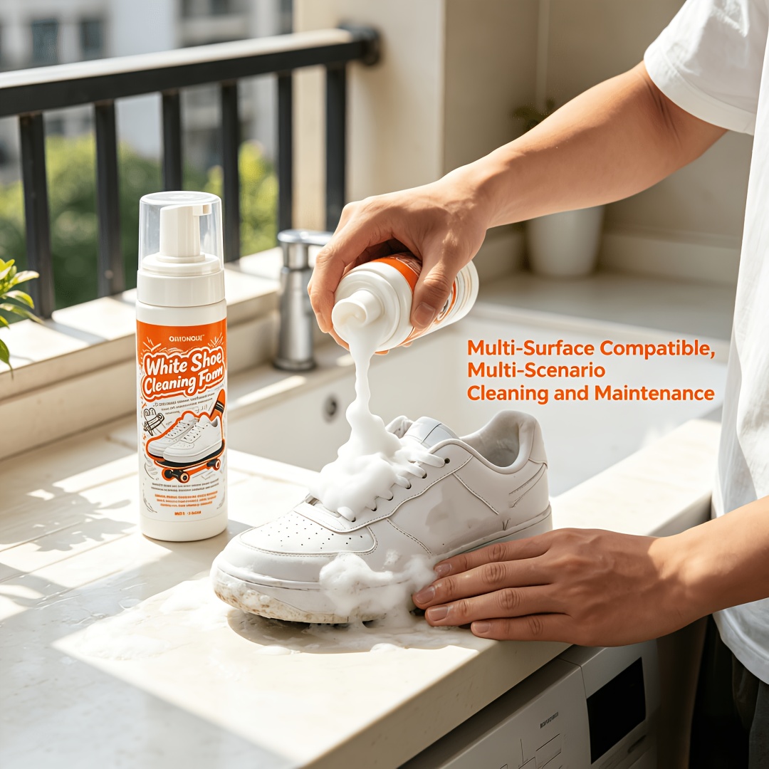 Portable No Rinse White Shoe C - Sneaker Cleaner ulasan dan harga