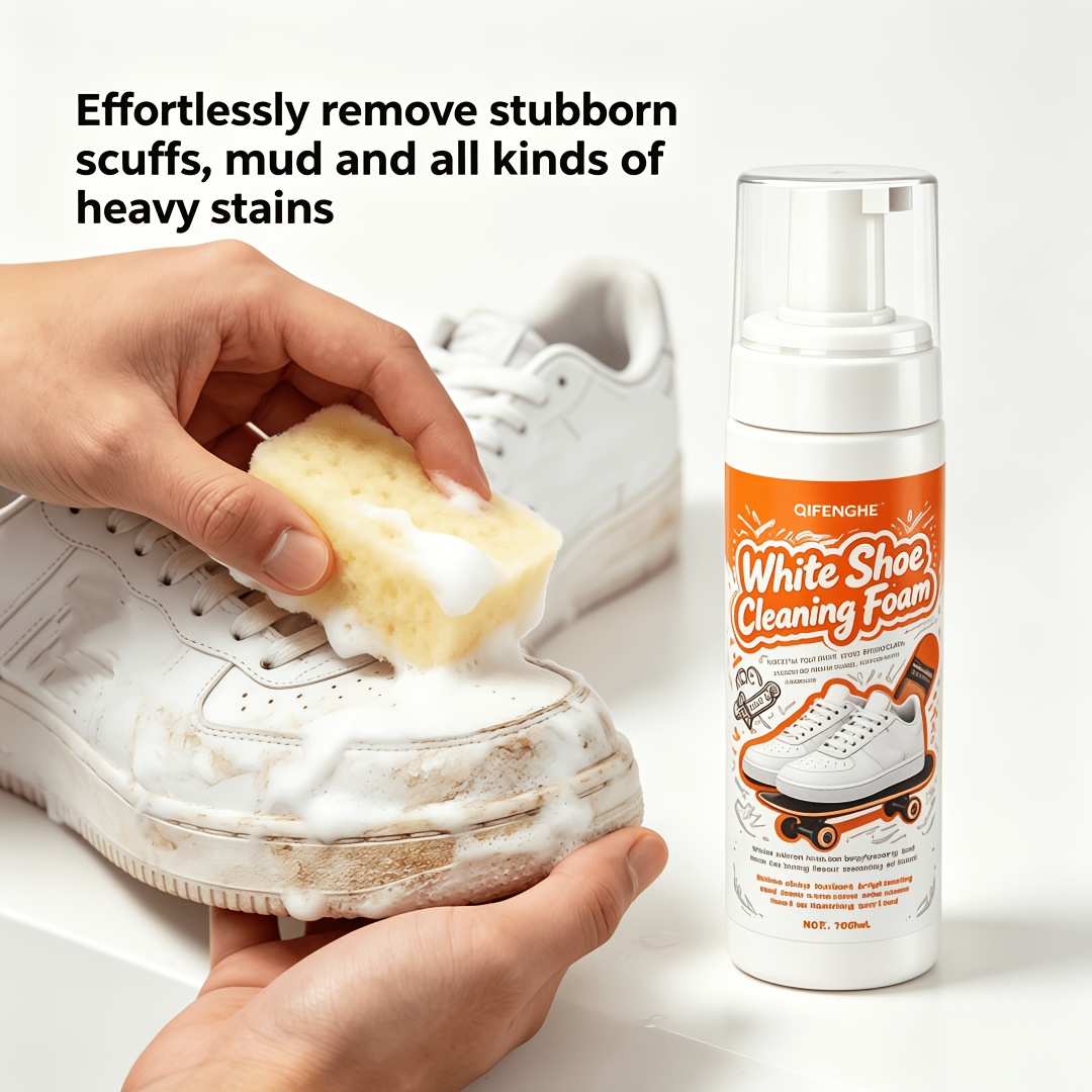 Portable No Rinse White Shoe C - Sneaker Cleaner ulasan dan harga