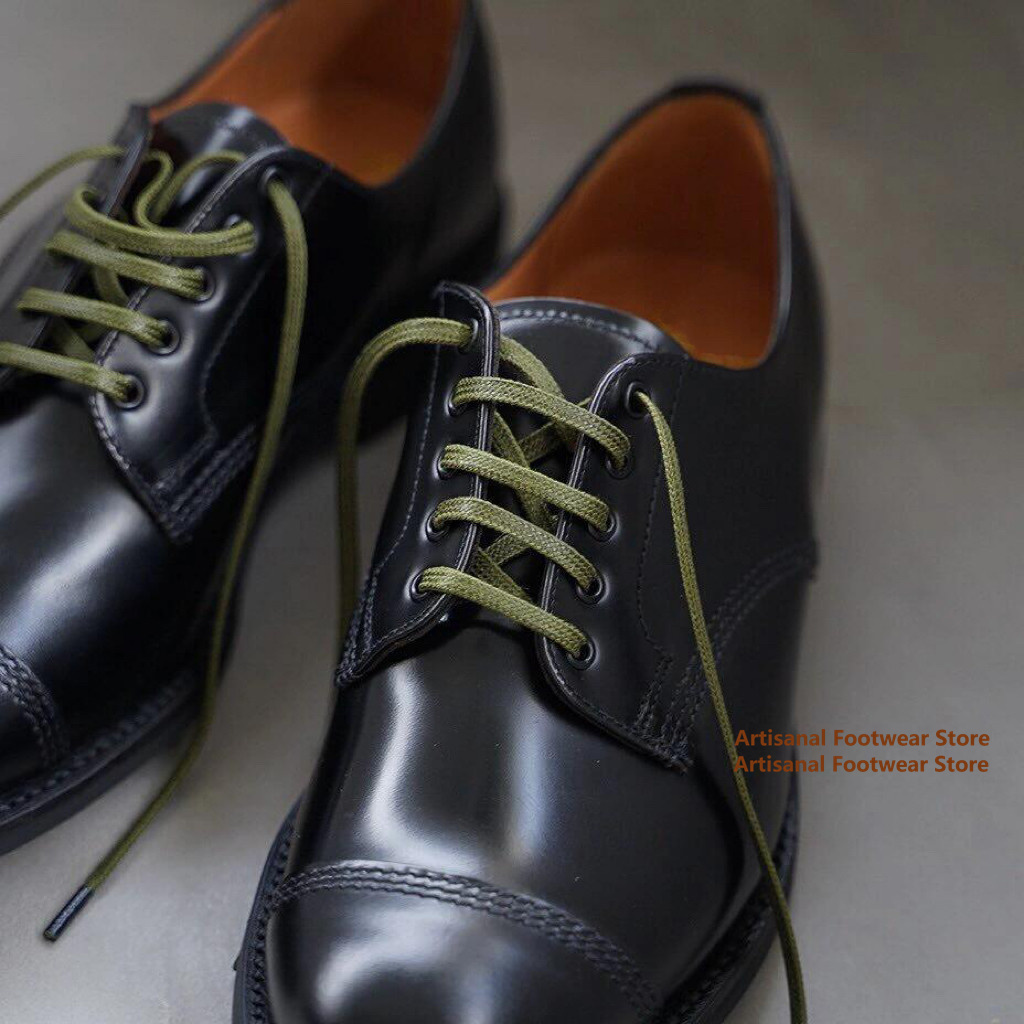 Men Black Polished Leather Oxf - Leather Shoe Polish ulasan dan harga