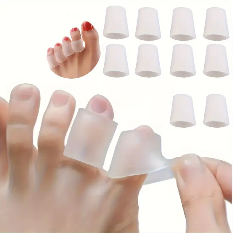 2/4/10/20Pcs Silicone Toe Prot - Sneaker Protector ulasan dan harga