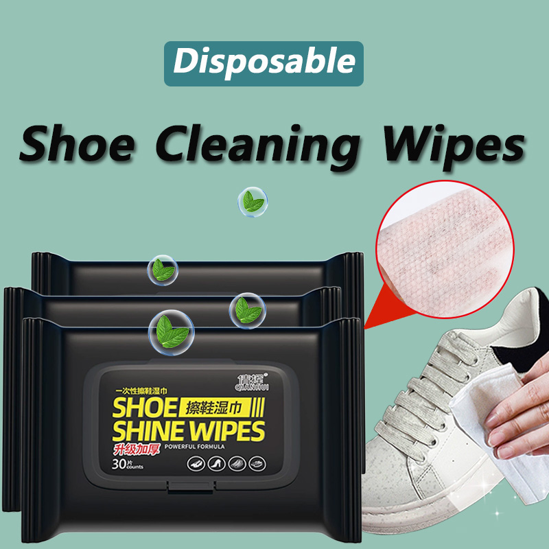 Disposable Shoe Cleaning Wipes - Shoe Cleaner ulasan dan harga