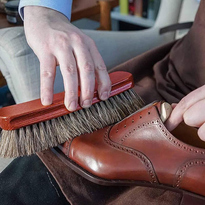 2/3pcs Horsehair Shine Shoes B - Leather Shoe Polish ulasan dan harga