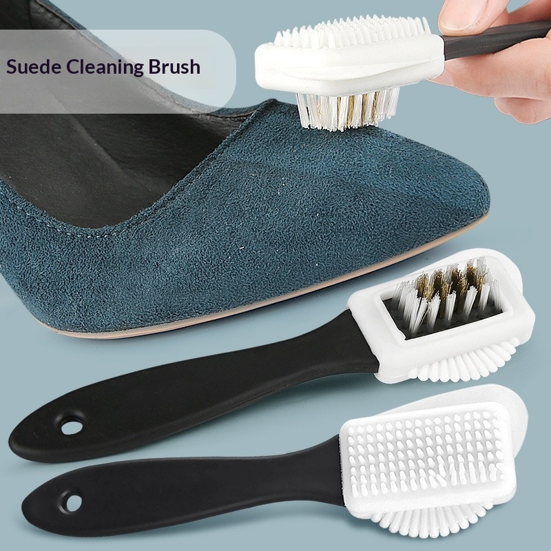 1/2pcs 3 Side Cleaning Conveni - Shoe Cleaning Brush ulasan dan harga