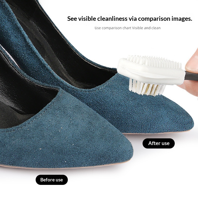 1/2pcs 3 Side Cleaning Conveni - Shoe Cleaning Brush ulasan dan harga