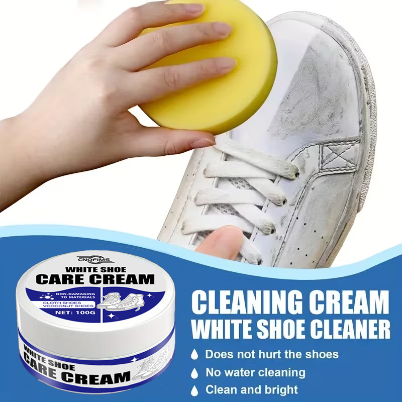 White Shoe Cleaner Cream: Stai - Shoe Cleaner ulasan dan harga
