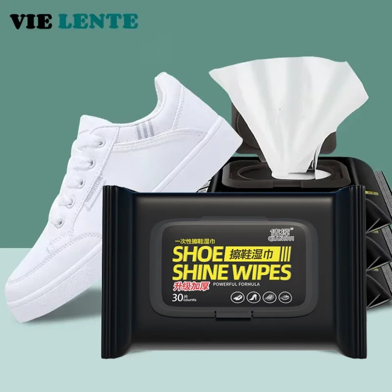 12-60Pcs Disposable Shoes Clea - Sneaker Cleaner ulasan dan harga