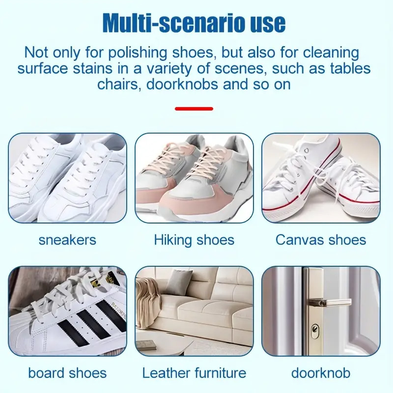 LOORSAN Multifunctional White  - Sneaker Cleaner ulasan dan harga