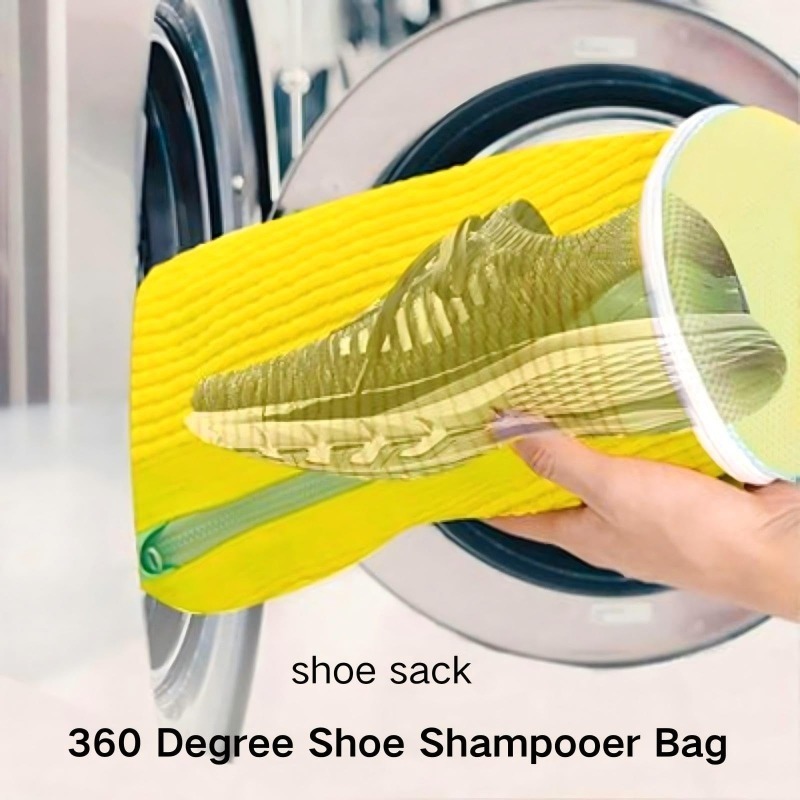 Laundry Bags Shoe Washing Mach - Shoe Cleaning Brush ulasan dan harga
