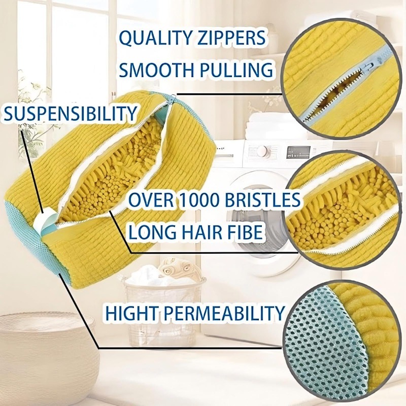 Laundry Bags Shoe Washing Mach - Shoe Cleaning Brush ulasan dan harga