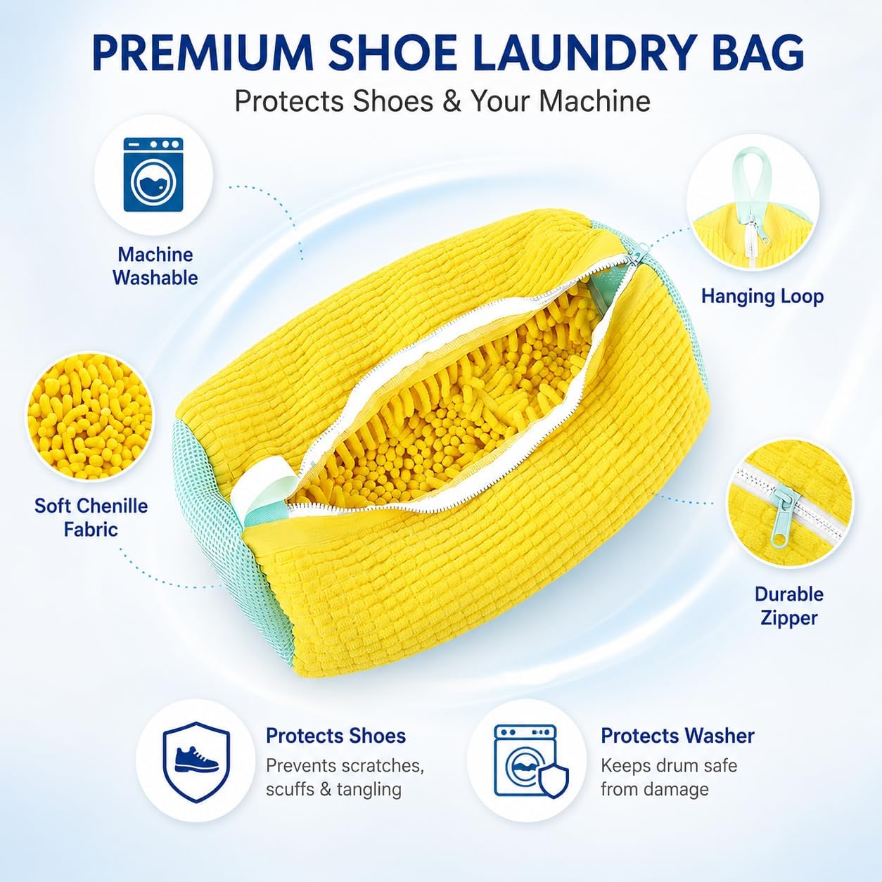 Shoe Washing Machine Bag, Laun - Shoe Cleaner ulasan dan harga