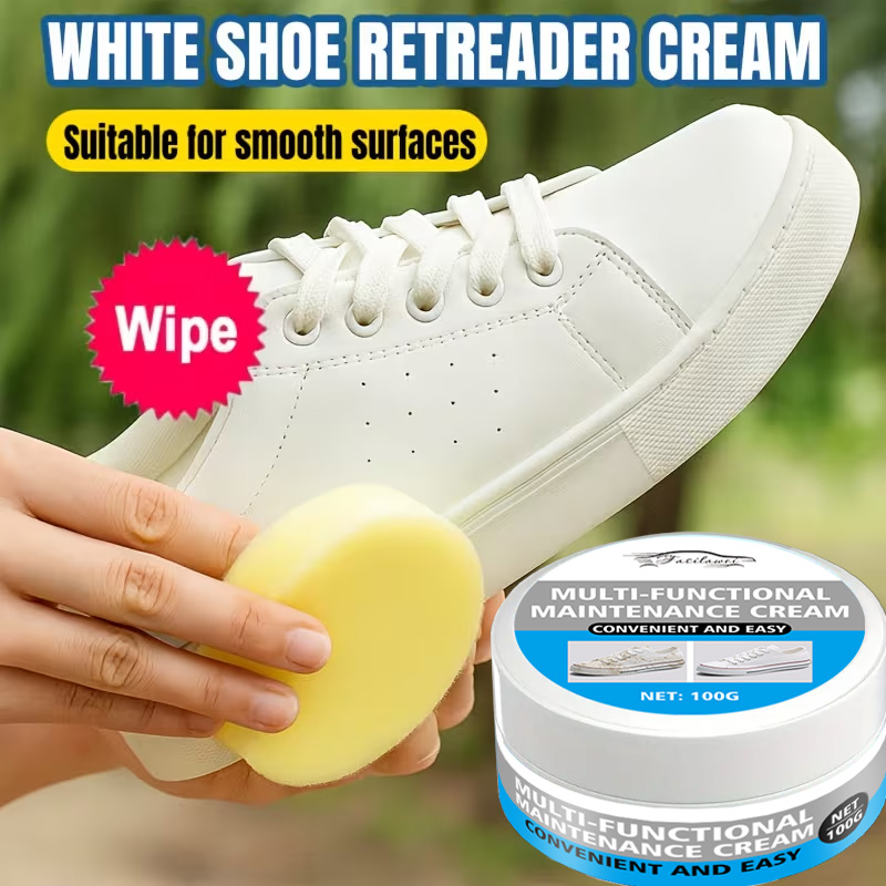 Shoe Whitening Polish Cream wi - Leather Shoe Polish ulasan dan harga