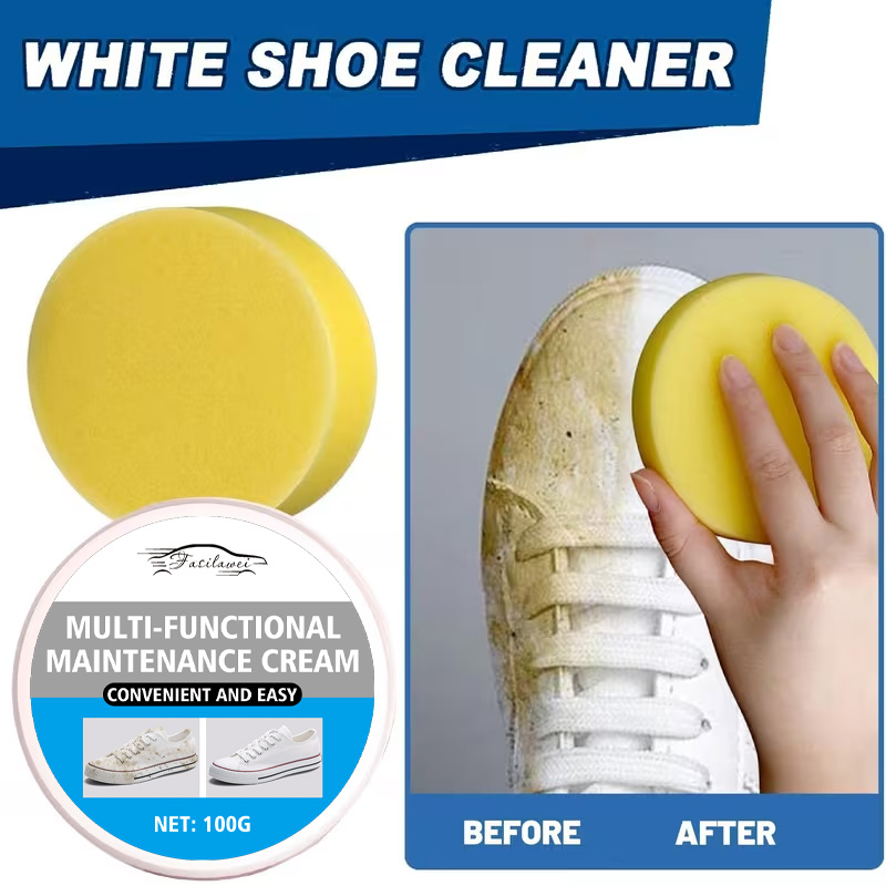 Shoe Whitening Polish Cream wi - Leather Shoe Polish ulasan dan harga