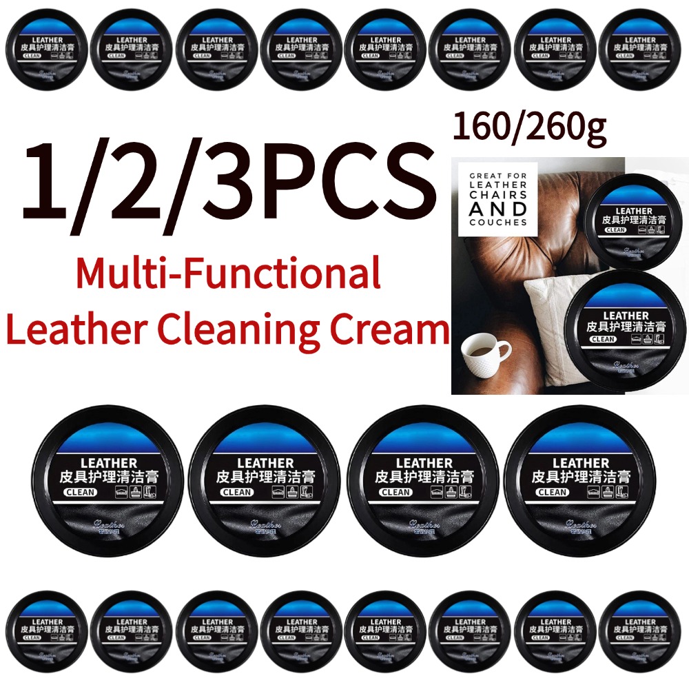 1/2/3PCS Leather Cleaner & Con - Shoe Cleaner ulasan dan harga