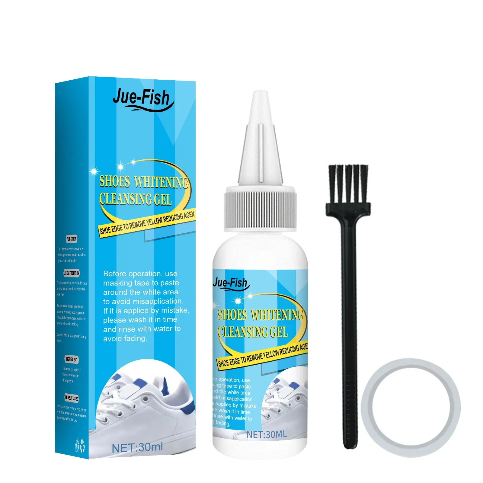 White Shoes Cleaning Gel Stain - Sneaker Cleaner ulasan dan harga