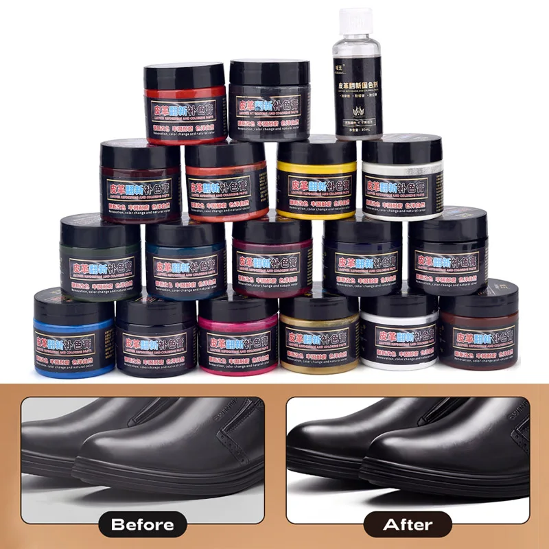 50g Leather Repair Paint Pigme - Leather Shoe Polish ulasan dan harga