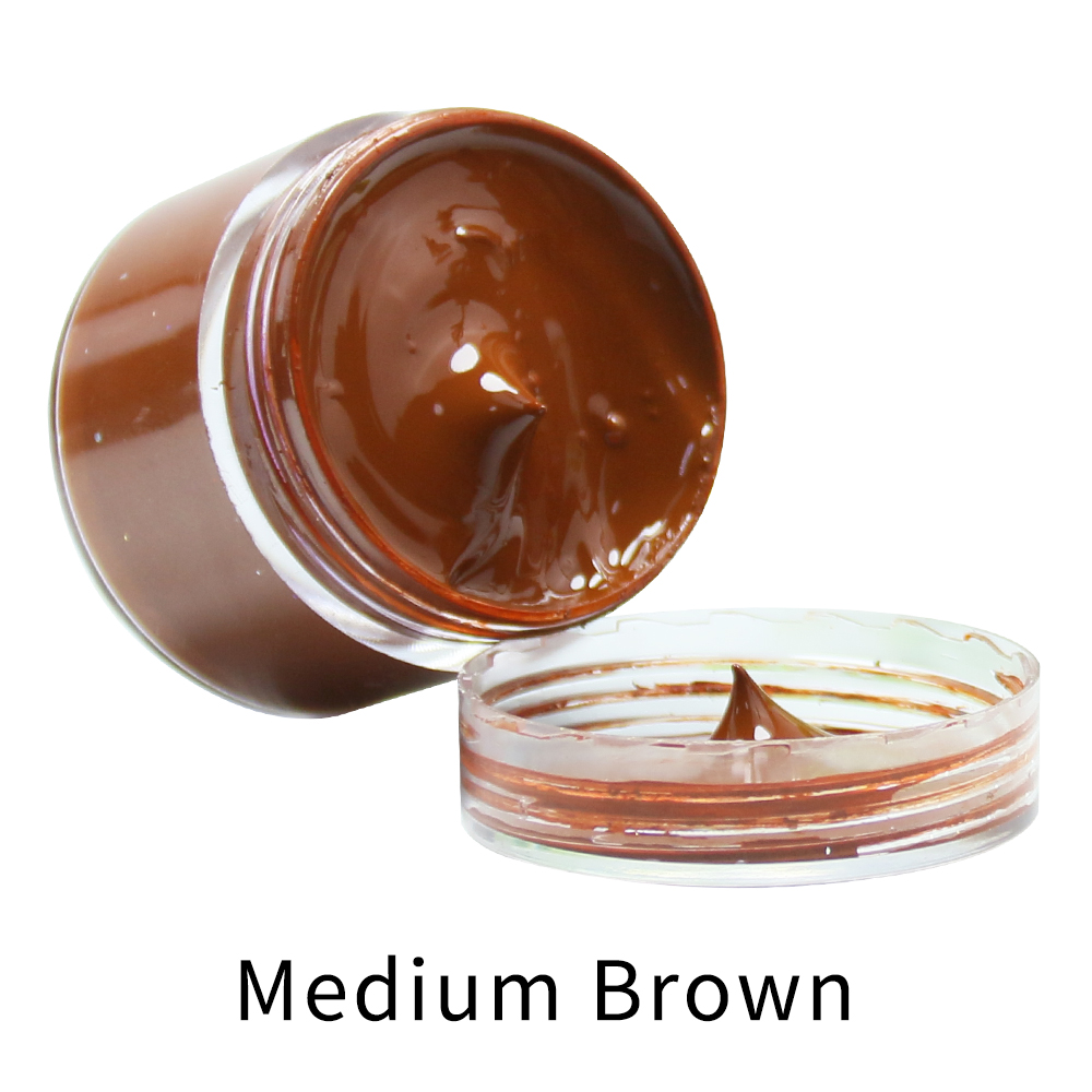 Medium Brown Leather Dye Paint - Leather Shoe Polish ulasan dan harga