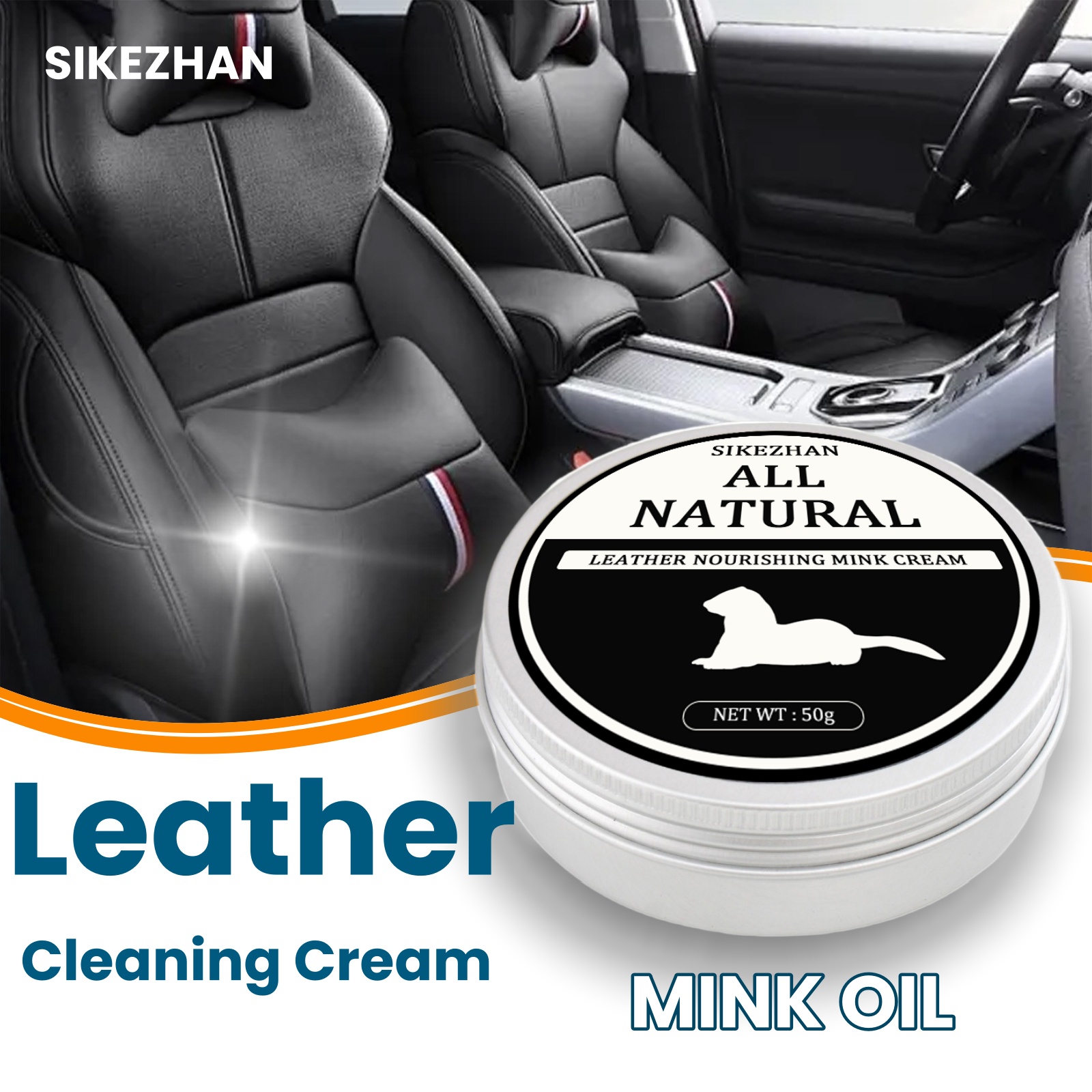 SIKEZHAN Leather Sofa Cleaner  - Leather Shoe Polish ulasan dan harga