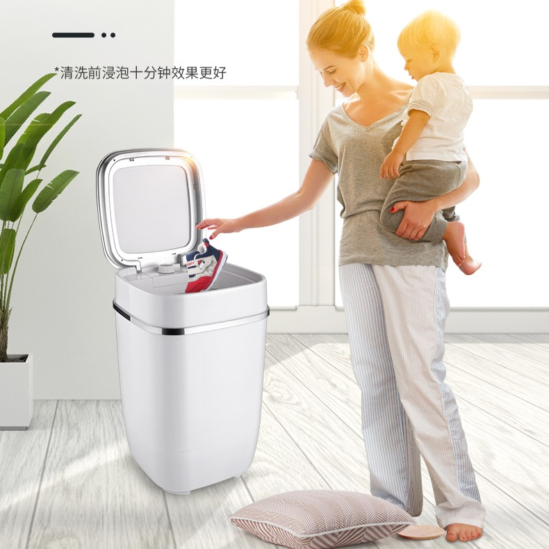 Mini Semi-Automatic Shoe Clean - Shoe Brush ulasan dan harga