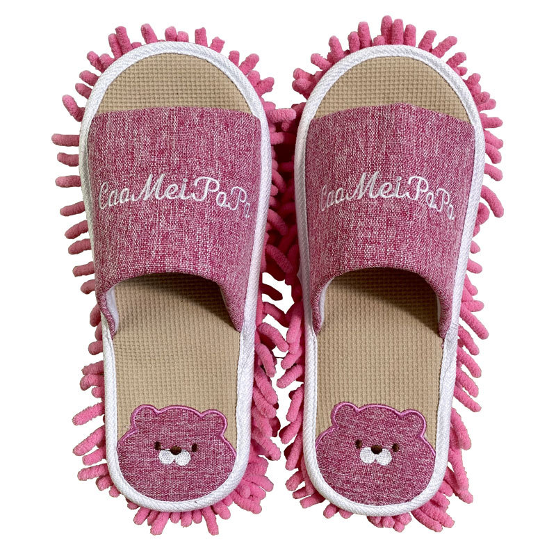 1 Pair Microfiber Cleaning Mop - Shoe Cleaner ulasan dan harga