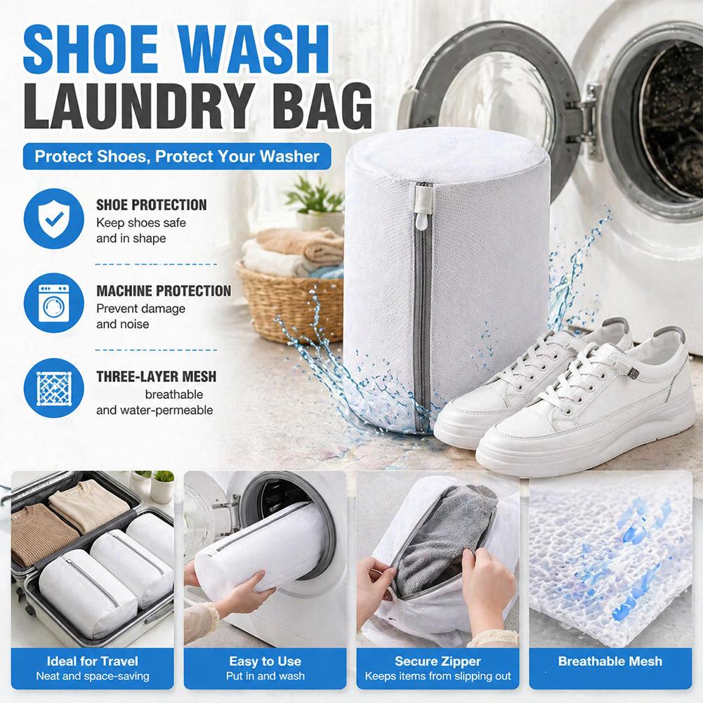 Portable Shoe Wash Laundry Bag - Sneaker Cleaner ulasan dan harga