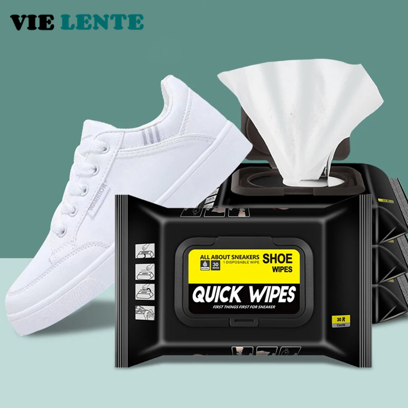 12Pcs/30Pcs Disposable Shoes C - Sneaker Cleaner ulasan dan harga