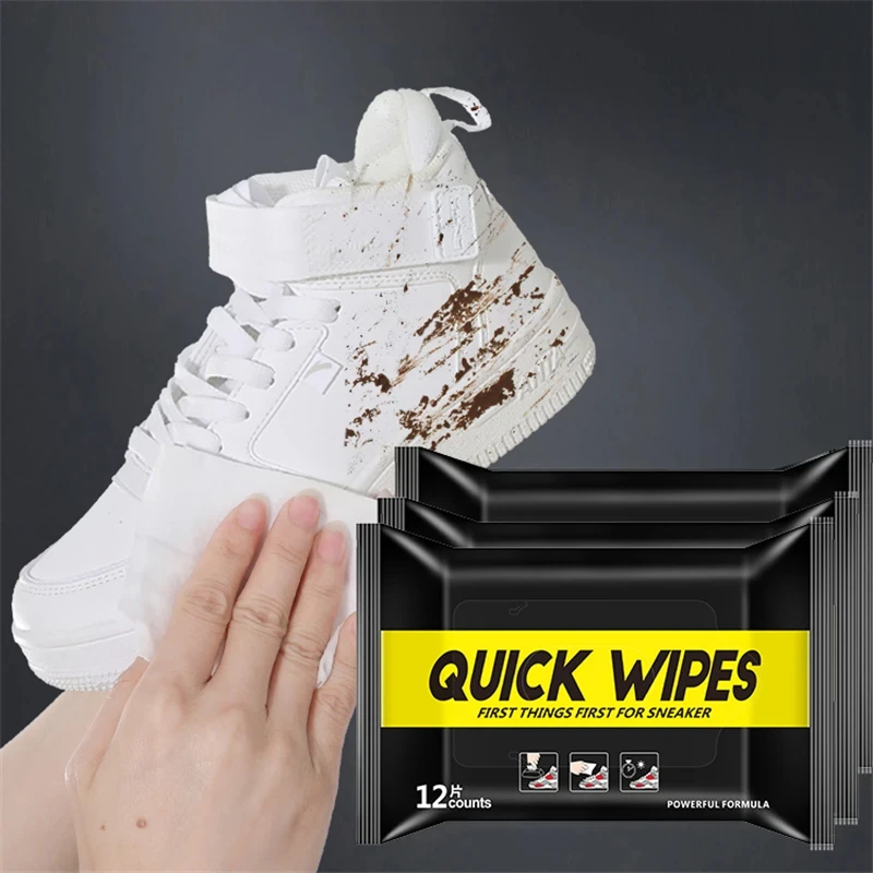 12Pcs/30Pcs Disposable Shoes C - Sneaker Cleaner ulasan dan harga