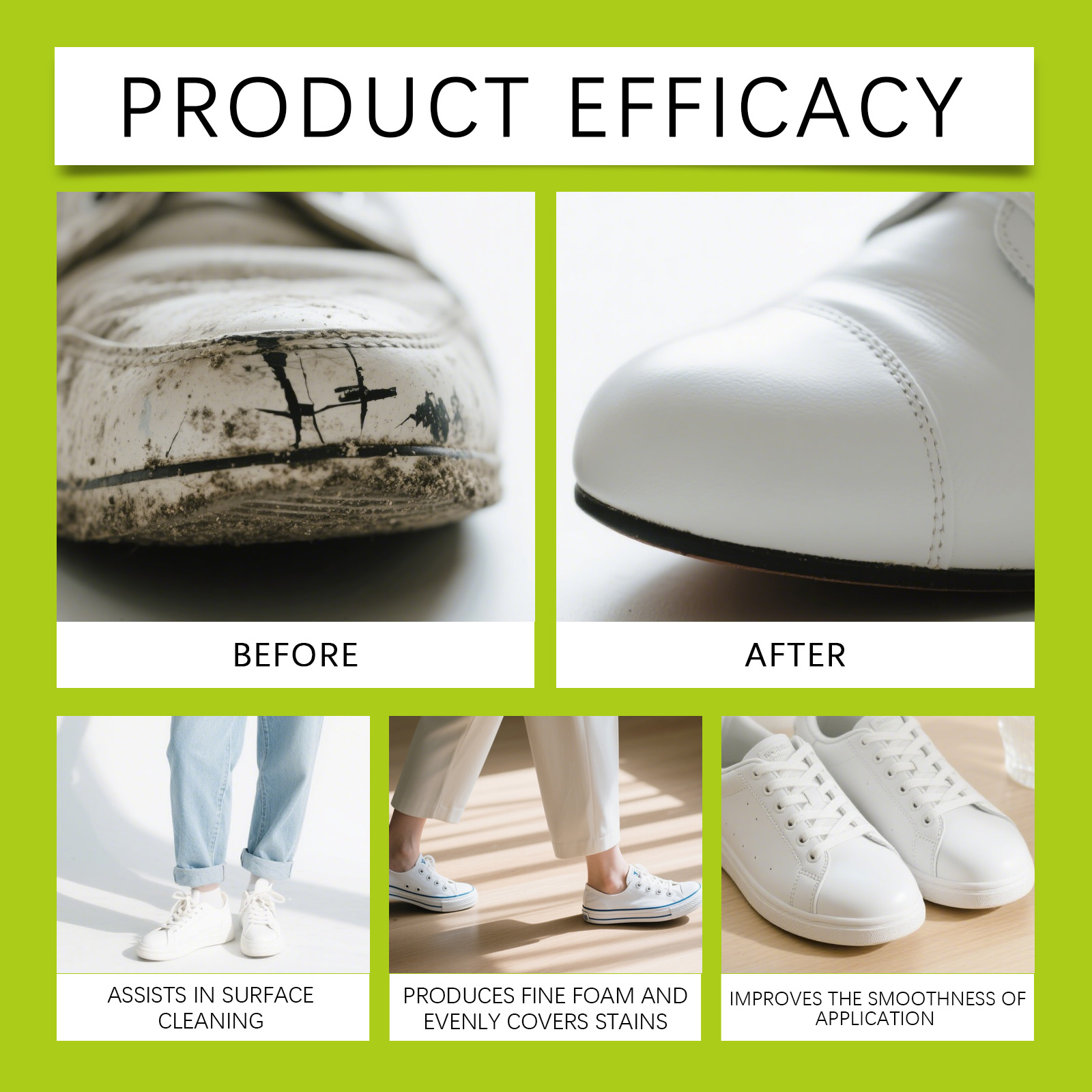White Shoe Cleaner Sneaker Cle - Sneaker Cleaner ulasan dan harga